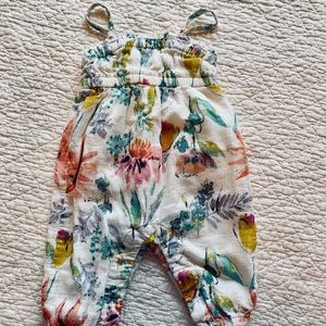 Adorable baby girl jumpsuit